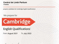Cambridge English Qualifications - Partium Language Center