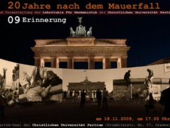 20 Jahre nach dem Fall der Berliner Mauer