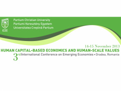 Human capital-based economics and human-scale values