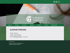 Pályázati felhívás: Collegium Talentum program (2021/2022-es tanév)